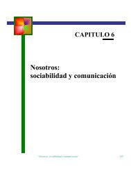 Nosotros: sociabilidad y comunicación - Desarrollo Humano en Chile