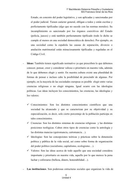 Unidad 4 La dimensión sociocultural del ser humano - adistanciaginer