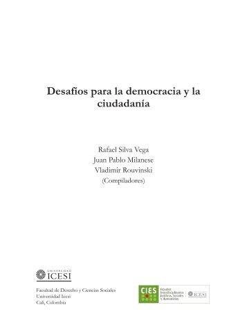 Desafíos para la democracia y la ciudadanía - Biblioteca Digital ...