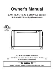 Owner's Manual - Northern Tool + Equipment