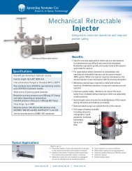 Mechanical Retractable Injector - Spraying Systems Deutschland ...