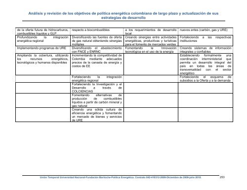 Plan Energético Nacional - Upme