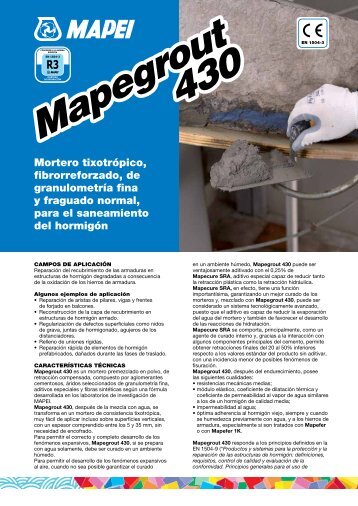 Mapegrout 430 Mapegrout 430 - Mapei