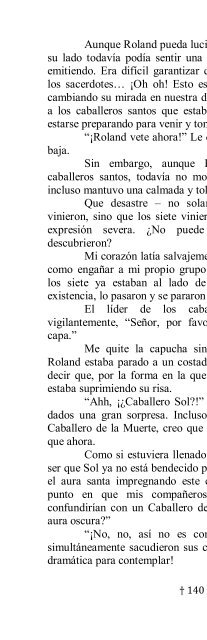 La Leyenda del Caballero Sol – Libro 1 (V