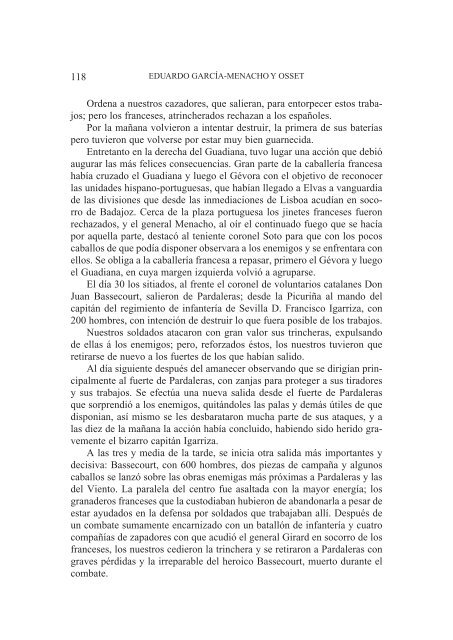 guerra de la independencia. operaciones en el suroeste 1810-1811