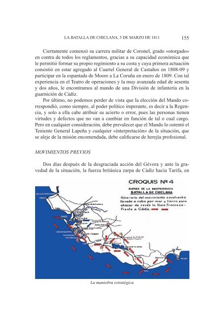 guerra de la independencia. operaciones en el suroeste 1810-1811