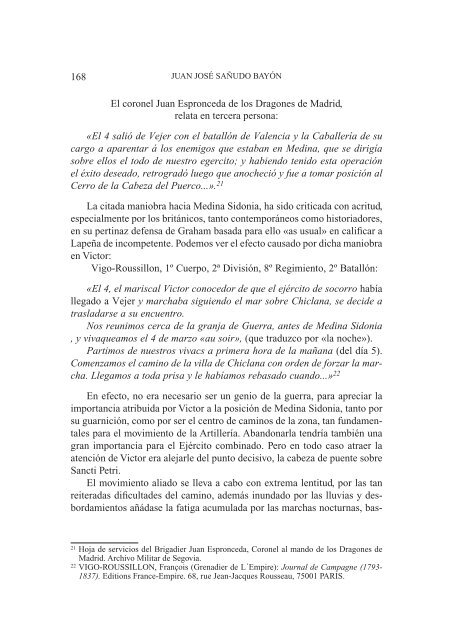 guerra de la independencia. operaciones en el suroeste 1810-1811