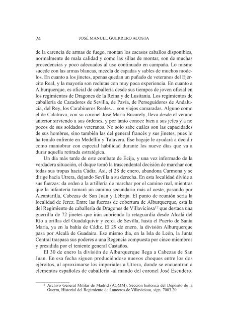 guerra de la independencia. operaciones en el suroeste 1810-1811