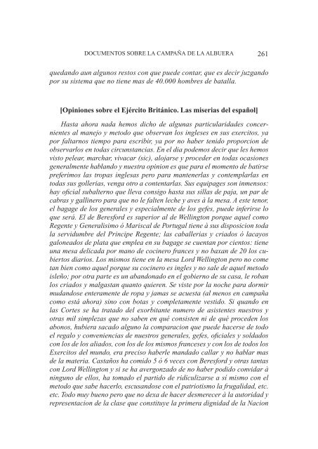 guerra de la independencia. operaciones en el suroeste 1810-1811