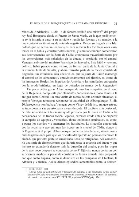 guerra de la independencia. operaciones en el suroeste 1810-1811