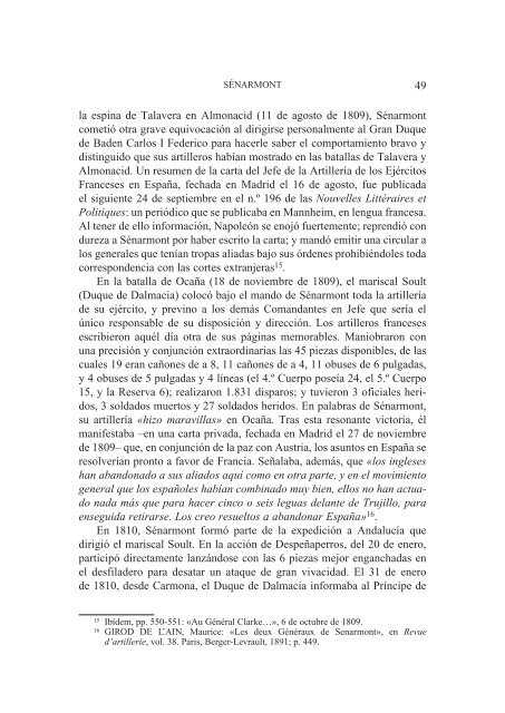 guerra de la independencia. operaciones en el suroeste 1810-1811