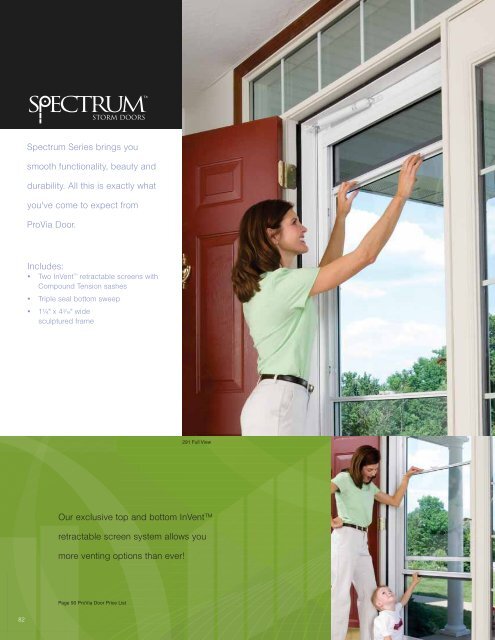 Our Exclusive Top And Bottom Invent Retractable Screen System