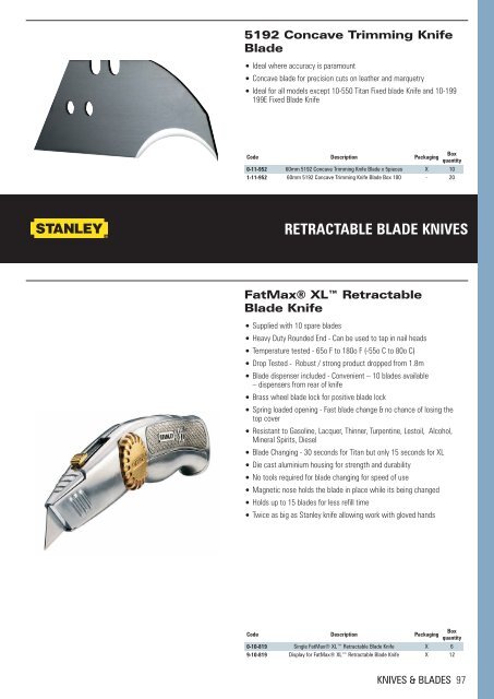 Fixed Blade Knives Retractable Blade Knives ... - AlMahroos.com