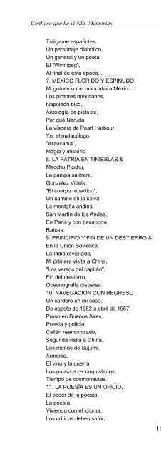 CONFIESO QUE HE VIVIDO PABLO NERUDA Memorias Estas ...