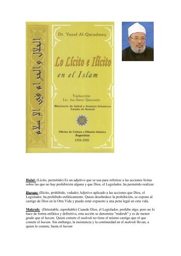 Lo lícito e ilícito en el Islam (por Dr. Yusuf Al-Qaradawy)