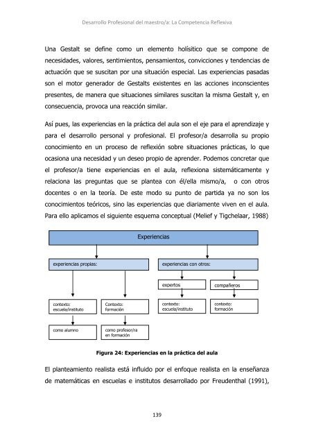 Desarrollo profesional del maestro La ... - Practica Reflexiva