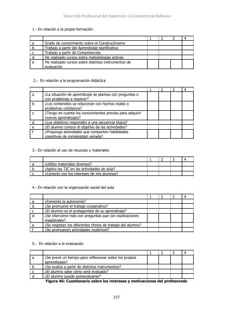 Desarrollo profesional del maestro La ... - Practica Reflexiva