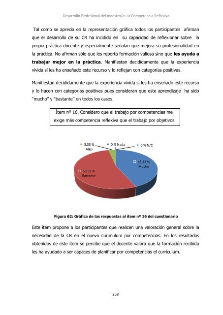 Desarrollo profesional del maestro La ... - Practica Reflexiva