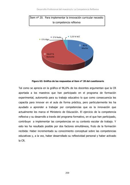 Desarrollo profesional del maestro La ... - Practica Reflexiva