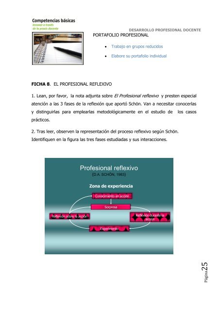 Desarrollo profesional del maestro La ... - Practica Reflexiva