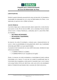 Proposta para o Desenvolvimento do Curso de Reformador ... - Fiep