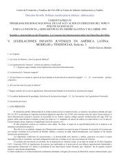 adolescencia. Legislaciones infanto-juveniles en América ... - INAU