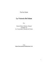 La Victoria Del Islam - Comunidad Ahmadía del Islam