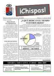 Chispas Nº 5 - IES Huarte