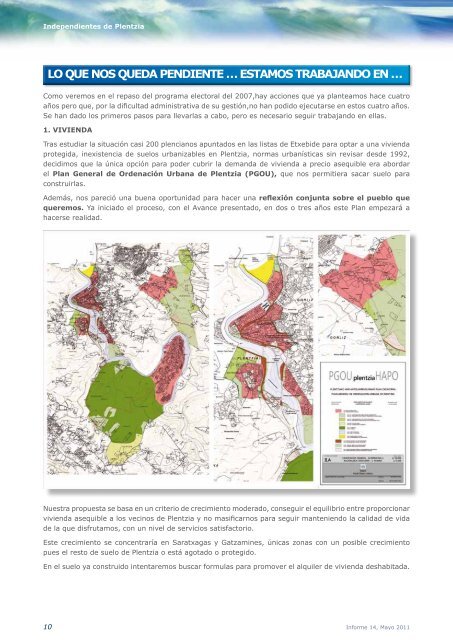 Castellano - Grupo Independientes de Plentzia