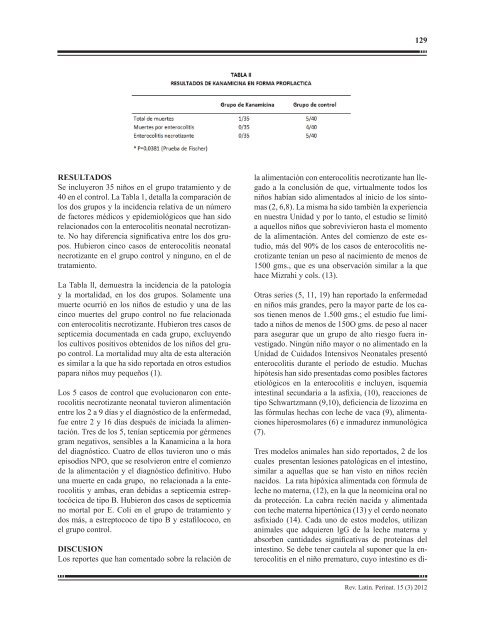 Volumen 15 (3) de septiembre 2012 - fasgo