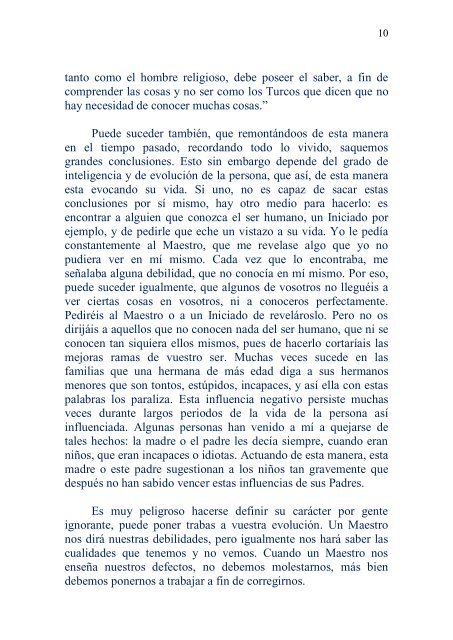 las leyes del éxito o fracaso y las bajezas humanas - OMRAAM