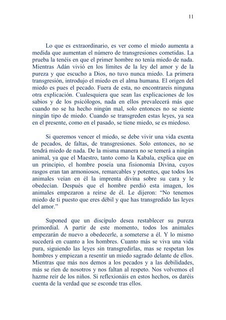 las leyes del éxito o fracaso y las bajezas humanas - OMRAAM