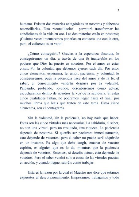 las leyes del éxito o fracaso y las bajezas humanas - OMRAAM