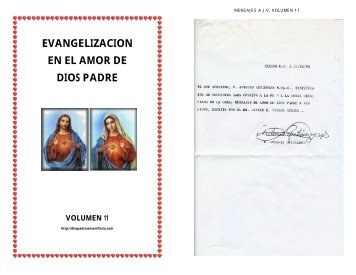 evangelizacion en el amor de dios padre volumen 11