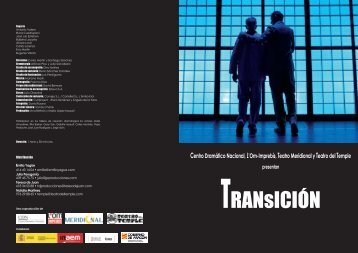 Programa de la obra - Fundación Transición Española
