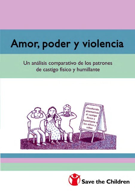 'Amor, poder y violencia' en castellano - Save the Children