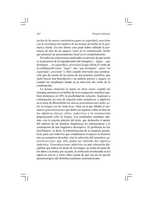 La relación entre semántica y sintaxis desde la perspectiva ... - SciELO