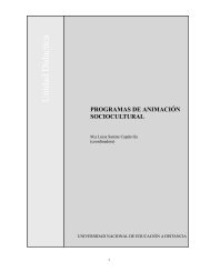 programas de animación sociocultural - EDUCACIÓN SOCIAL ...