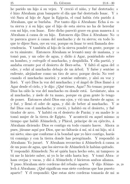 Spanish Bible (Reina Valera 1909) - Un poisson dans le net