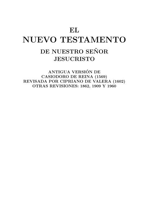 La Santa Biblia - MinisteriosGPL