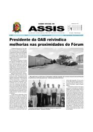 Presidente da OAB reivindica melhorias nas proximidades do Fórum