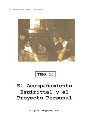 El Acompañamiento Espiritual y el Proyecto Personal - Juventudes ...