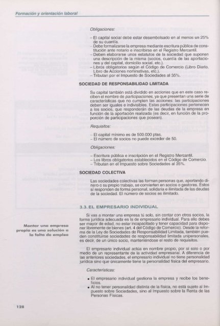 Formación y Orientación Laboral