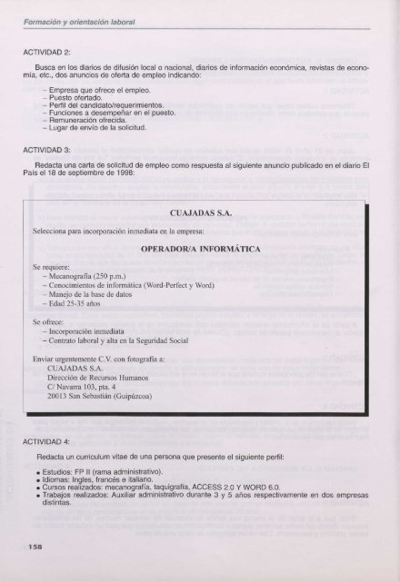 Formación y Orientación Laboral