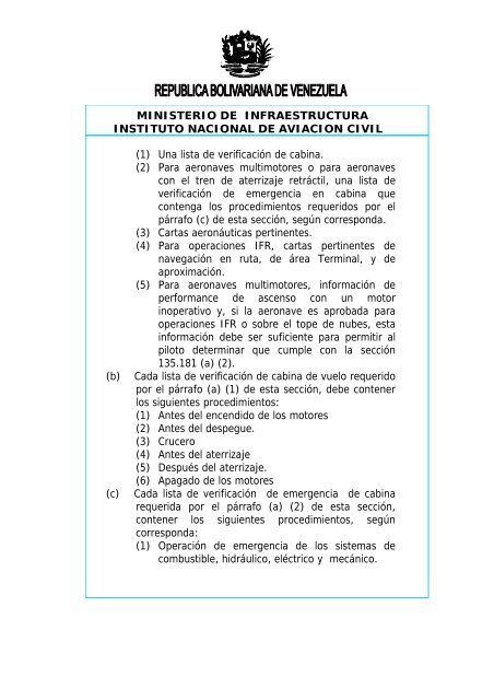 PROVIDENCIA N° DE DE 2004 - Centro de Instruccion Aeronautica ...