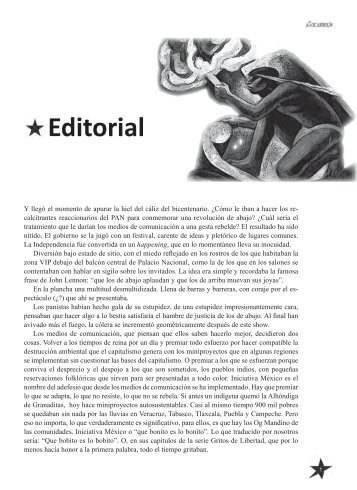 Editorial - Revista Rebeldía