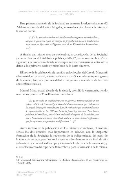 Descarga la edición íntegra en PDF - El futuro del pasado