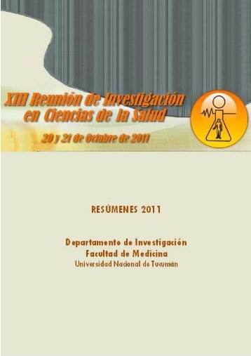 Libro resumenes-2011 - Facultad de Medicina - Universidad ...