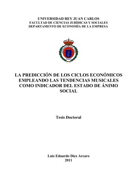 Tendencias Musicales y Cambios en los Ciclos Economicos