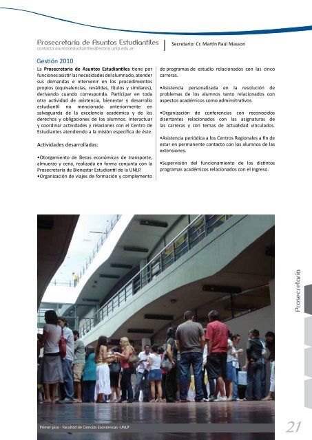 Revista Institucional FCE nro 1 - Facultad de Ciencias Económicas ...